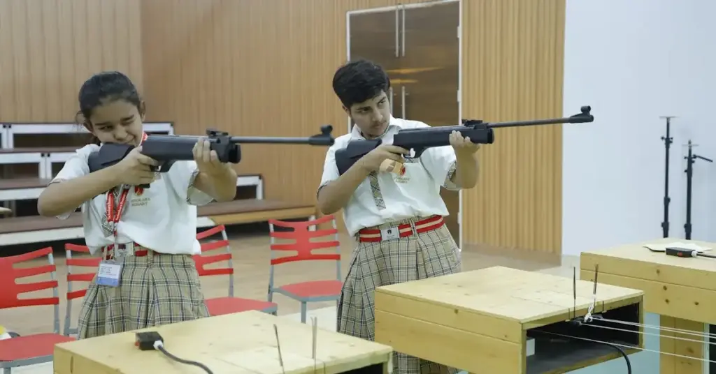 Learning Shooting at Scholars Rosary